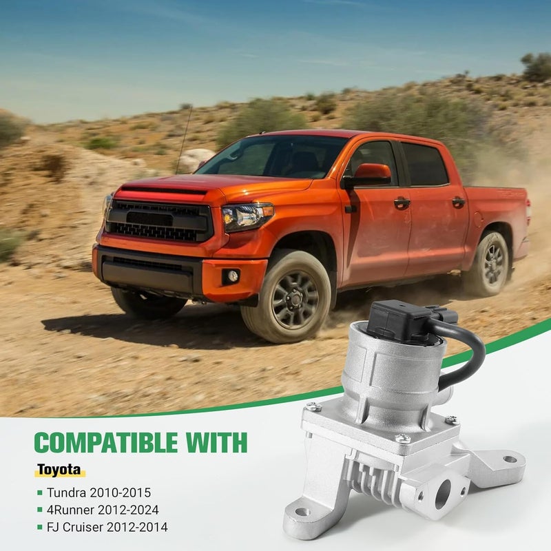 Rendrox 25701-31014 Right Diverter Valve Emission Control NO.1 Compatible with Toyota Tundra 4Runner FJ Cruiser 2010-2024 Air Switch Valve 4.0L V6, Replace 25701-31013 25701-31010 25701-31012 - Image 2